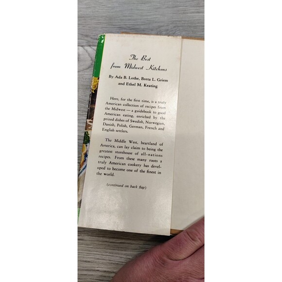 The Best From Midwest Kitchens by Lothe, Griem and Keating 1946-Cookbook - Picture 15 of 15